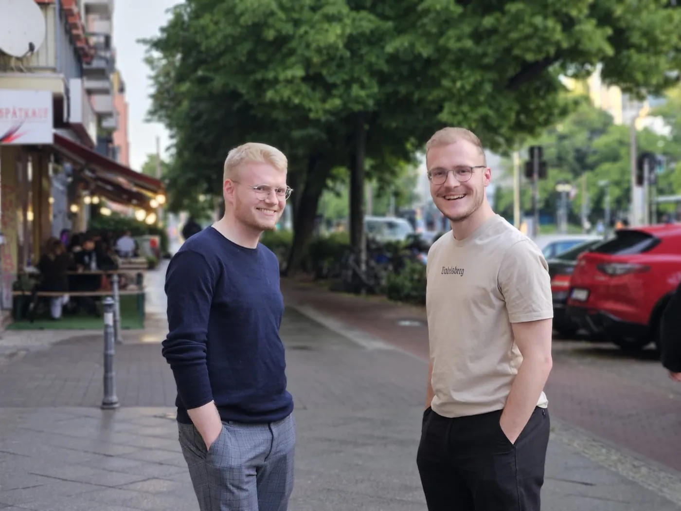 Benni Scherp und Dominik Steffens